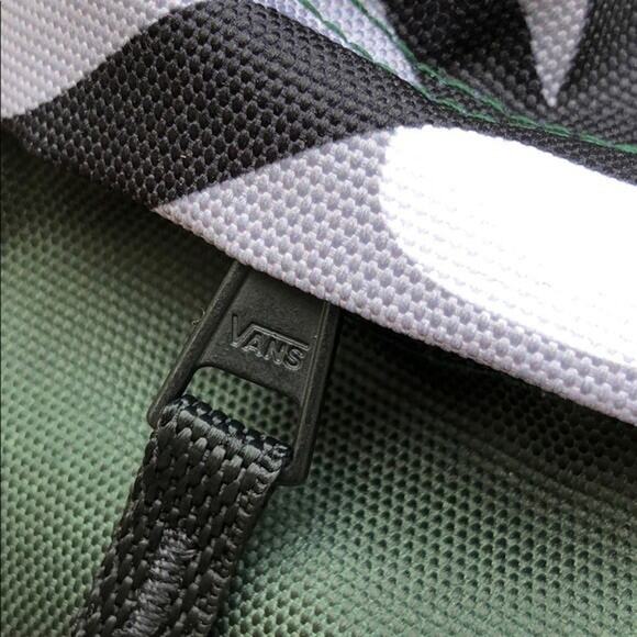 Vans Off The Wall Realm Backpack Bag Pink Embroidered Logo With Laptop Sleeve - Picture 6 of 7